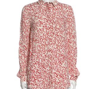 Ganni Floral Print Blouse (36, M)